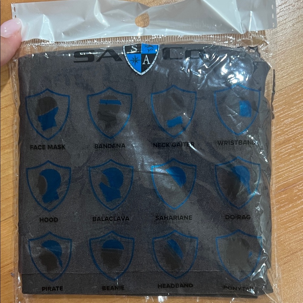 Multipurpose wear Men’s face covering.